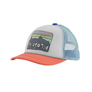 Patagonia Interstate Hat Kids' in Fitz Roy Skies Coho Coral